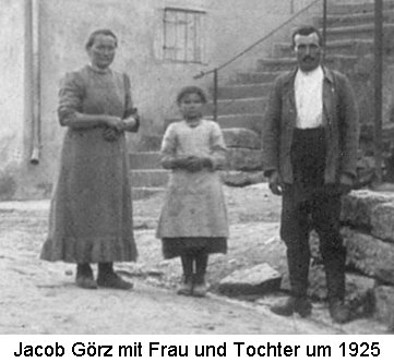 Johann Jacob Görz um 1925