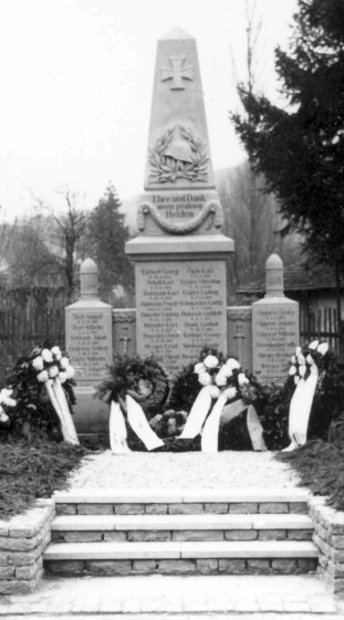 Kriegerdenkmal in Verrenberg