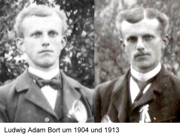 Ludwig Adam Bort 1904 u 1913
