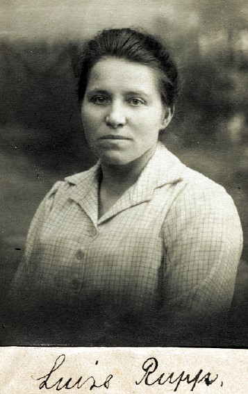 Luise Sophie Rupp 1922 Verrenberg
