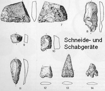 Werkzeug aus der Spätjungsteinzeit - Golberg bei Verrenberg