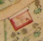 Kartenausschnitt aus Katasterkarte 1818; Haus Nr. 33