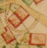 Kartenausschnitt aus Katasterkarte 1818; Haus Nr. 37