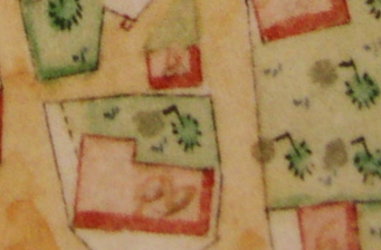 Kartenausschnitt aus Katasterkarte 1818; Haus Nr. 60