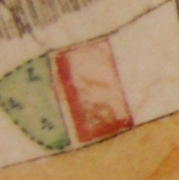 Kartenausschnitt aus Katasterkarte 1818; Haus Nr. 61