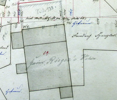 Nachtrag zum Primärkataster Verrenberg , 1873-74; Haus 59