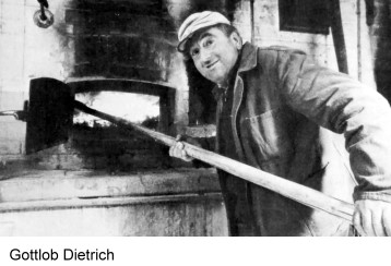 Gottlob Dietrich im Backhaus