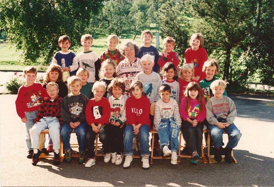 1994-1995-Einschulung in Verrenberg